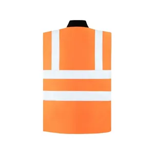 Gilet ad Alta Visibilità Personalizzato con Adesivi Riflettenti e Luci per Merchandising Promozionale - Product Image 5