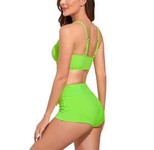 2025 nouveau bikini femmes maillot de bain imprimé tropical Bikini ensemble maillots de bain été Shorts maillots de bain femme maillot de bain vêtements de plage - Product Image 4