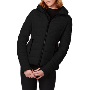 Chaqueta acolchada de algodón para mujer, abrigo de terciopelo, larga, personalizada, al por mayor, 2022 - Product Image 2