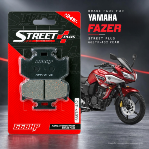 Plaquettes de frein Yamaha Fazer Street Plus 66BHP Neuves - Product Image 2