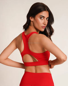 Conjunto de Yoga para Mujer al por Mayor 2026, Espalda Cruzada, Cinturón Decorativo Frontal Moderno, Alta Calidad, Resistente al Agua, Transpirable, Spandex/Nylon - Product Image 5