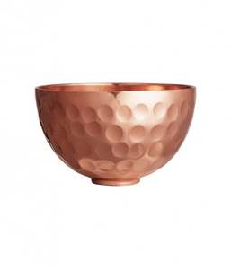 Cuenco de cobre hecho a mano de alta calidad de lujo moderno diseño vintage forma redonda perfecto para Mezclar alimentos - Product Image 1