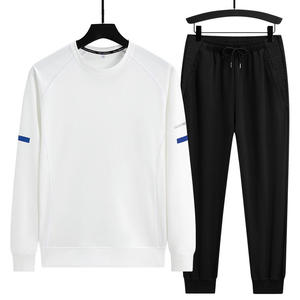 Conjunto Deportivo de Alta Calidad para Hombre, Pantalones Deportivos Casuales Ligeros y Ecológicos con Estampado Sólido, Sudadera con Capucha, 2 en 1 - Product Image 1