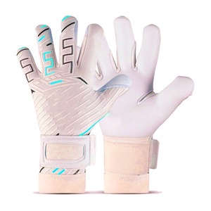 Gants de gardien de but de football légers Quantité en vrac Impression personnalisée Gants de football pour jeunes les plus vendus Gants en cuir pour hommes respirants - Product Image 5