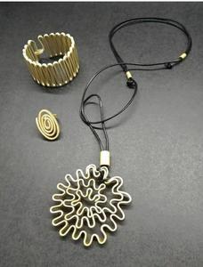 แฟชั่นที่มีคุณภาพสูงที่มีคุณภาพสูงสร้อยคอลูกปัดเรซิ่นต่างหูสร้อยคอแหวนจี้สร้อยข้อมือผู้หญิงเครื่องประดับสำหรับผู้หญิงแฟชั่น - Product Image 6