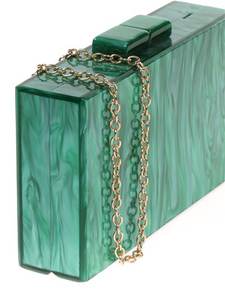 Pochette de Soirée Créative en Résine de Luxe Faite à la Main, Haute Qualité, Personnalisable, Portable, pour Femme - Product Image 5