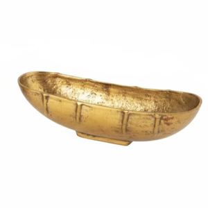 Bol en métal fait main pour chocolat et caramel, ustensile de cuisine, décoration d'intérieur, dernière tendance, avec poignées modernes et texturées - Product Image 1