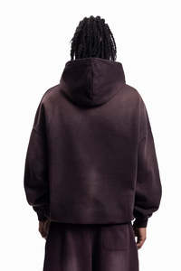 Sudaderas con Capucha Extra Grandes de Estilo Vintage para Hombre, Lavadas, de Algodón Grueso, Estilo Urbano, con Logotipo Personalizado, Fabricante OEM - Product Image 3