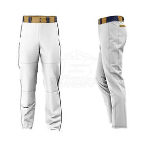 Ensemble d'uniformes de baseball personnalisés en gros, disponible en couleurs personnalisées avec un matériau respirant pour les équipes de jeunes et d'adultes - Product Image 3