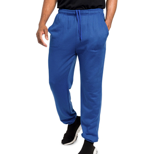 Pantalones de chándal de lana para hombre, ropa de calle con estampado de logotipo personalizado, pantalones de chándal Unisex de algodón en blanco, ropa, Pantalones rectos para hombre - Product Image 4