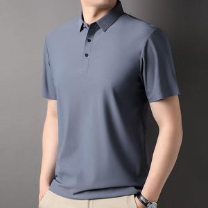 Camiseta Polo para hombre con impresión de logotipo personalizado, camiseta polo barata de tela tejida a precio de fábrica de la fábrica de Vietnam - Product Image 5