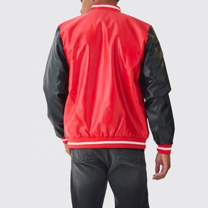 Chaqueta Universitaria OVO YALE, 100% Algodón, Cuello Alto, Bordado Frontal, Chaqueta Bomber Universitaria, Ropa para Estudiantes - Product Image 4