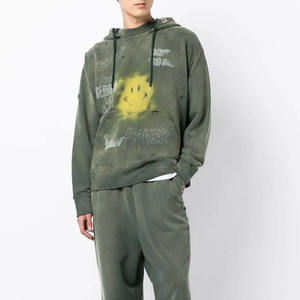Sudaderas con Capucha de Invierno para Hombre, Diseño Personalizado, Patrón Sólido, 100% Algodón, Estampado Desgastado, MOLSON SPORTS, Bolsillo, Transpirable, Secado Rápido - Product Image 1