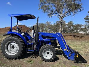 Para Tractor de Ruedas Lovol TB754 de 75HP con ROPS, 4WD, Cucharón 4 en 1, Motor Diésel, Bomba, Caja de Cambios - Comprar en Claas - Product Image 5