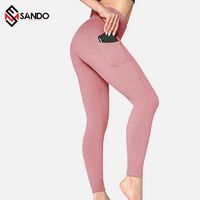 Leggings de Yoga Transpirables de Spandex de Cintura Alta para Mujer, Conjunto Deportivo con Logotipo Personalizado, Secado Rápido, Ropa Deportiva de Verano Antibacteriana Plus
