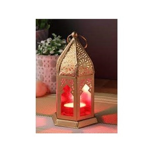 โคมไฟเทียนโลหะดีไซน์แบบโมร็อกโกมาใหม่สำหรับตกแต่งบ้านในช่วงเทศกาลการตกแต่งบ้านด้วยโลโก้ที่กำหนดเอง - Product Image 1