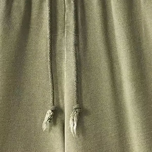 2024 Pantalones cortos de algodón desteñidos al sol hechos a medida Invierno Cálido XS Tamaño Lona Patrón sólido Tela transpirable Logo Decoración Competitivo - Product Image 5