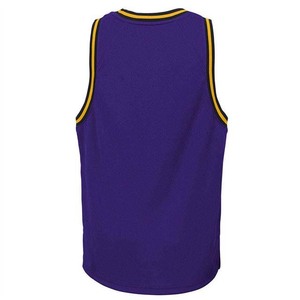 Nueva Camiseta de Baloncesto Personalizada para Hombre, de Secado Rápido, Corte Automatizado de Doble Cara, Servicio OEM, Uniformes Deportivos sin Mangas en Venta - Product Image 3