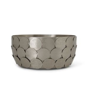 ชามใส่เหรียญอลูมิเนียมแบบปรับแต่งได้ชามใส่อาหารสำหรับโรงแรมชามเสิร์ฟสลัดผลไม้สไตล์ใหม่ - Product Image 1