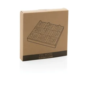 Jeu de Sudoku en bois durable, gadgets écologiques pour les amateurs de puzzles - Product Image 3