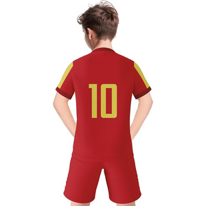 Conjunto de camisetas de fútbol para niños, kits de fútbol para hombres y adultos, uniformes personalizados, camisetas de entrenamiento de fútbol y traje corto de poliéster - Product Image 6