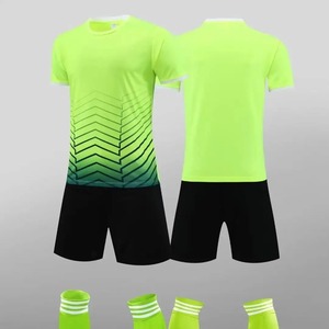 Men's Women's Casual Sports Clothing Set Breathable 100% Polyester Football Basketball Jersey Printed Customized Team Name - Product Image 3