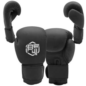 Gants de boxe BFW pour entraînement avec sac lourd, en cuir, pour sparring, entraînement, combat, kickboxing, sac de frappe, Muay Thai, MMA - Product Image 2