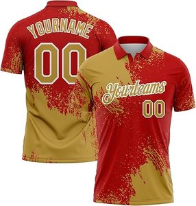 Polo de sublimación personalizado para ropa deportiva Diseño de secado rápido transpirable para equipos, marcas y pedidos a granel 2025 - Product Image 1