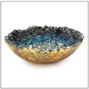 Bol à salade en bois de manguier fait main en résine époxy de qualité supérieure avec bols Design moderne et fêtes de mariage d'Inde - Product Image 5