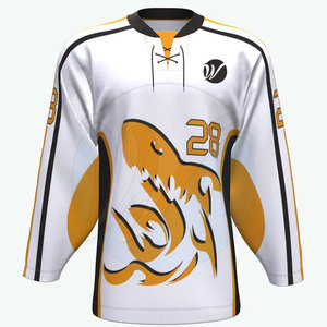 Último estilo Jersey de hockey sobre hielo Venta al por mayor Jersey de hockey sobre hielo Logotipo personalizado Jersey de hockey sobre hielo - Product Image 1