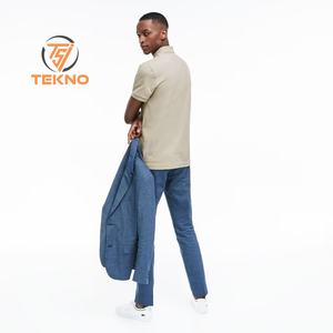 Vente en gros personnalisé respirant brodé impression logo 100% coton polyester hommes pour polos uniforme de golf t-shirts uni - Product Image 2