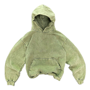 Diseño personalizado de alta calidad lavado ácido hombres sudaderas con capucha vendedor superior ligero cómodo Casual de talla grande hombres lavado ácido sudaderas con capucha 2025 - Product Image 1