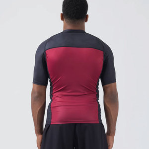 Diseño personalizado Mma Rash Guard Bjj Rashguard manga larga fabricantes OEM Rashguard jiu jitsu kimono/kimono de jiu jitsu - Product Image 3