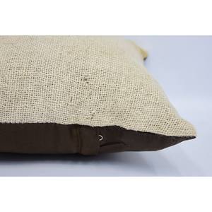 Rustic Design 16x16 Beige Wool Kantha Patchwork <b>Pillow</b> Embroidered Vintage Floral Square Print for <b>Sofa</b> Home Woven 18x18 Inches - Product Image 5