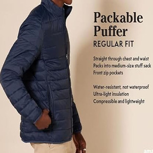 Veste matelassée pour homme, style tendance 2025, prix de gros faible MOQ, veste d'hiver pour homme avec manches longues, téléchargée par Dress Sports - Product Image 2