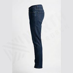 Jeans de Mezclilla Elástica de Alta Calidad, Lavados, con Patrón Sólido, Transpirables, Ecológicos, Elegantes, Cómodos, Opciones para Hombre, Color Personalizado - Product Image 3