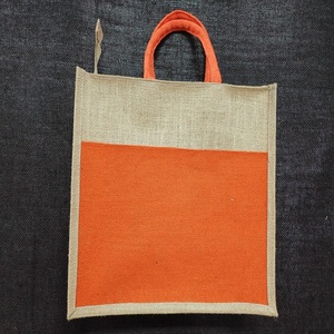 Bolsa de Almuerzo Aislada de Yute Natural de Alta Calidad, Reutilizable, Plegable, Diseño Personalizado, Fabricante Indio, Shrekha Shopping - Product Image 5