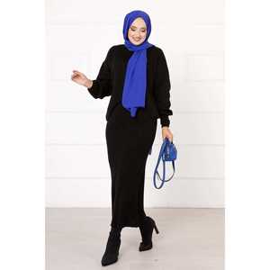 Conjunto de Dos Piezas para Mujer, Top Corto y Pantalones Cortos Deportivos de Tela Rib Negra, Talla XL, Diseño de Conjunto de Dos Piezas para Dama - Product Image 4