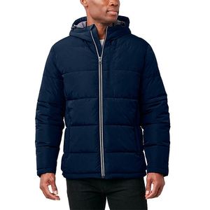 Veste matelassée lourde personnalisée, manteau à bulles, rembourrage en coton, parka longue pour homme, veste élégante pour homme, hiver froid, extérieur, livraison DDP - Product Image 1