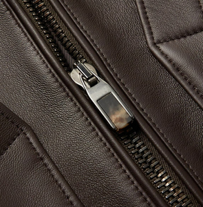 2024 High Quality Custom Logo Unisex <b>Winter</b> <b>Leather</b> <b>Jackets</b> Best Design Breathable Windproof Eco-Friendly Customized - Product Image 4