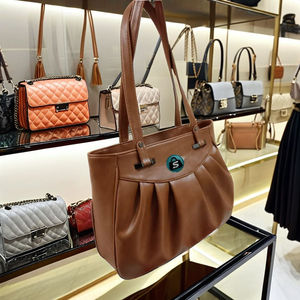 Fashion Vintage Bohemian Lady Genuine Leather <b>Shoulder</b> <b>Bags</b> Chains Waterproof ZIP Closure Winter Flowers <b>Summer</b> Trendy - Product Image 2