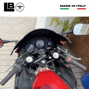 Protezione Manubrio per Honda CBR600F con Adesivo Logo Honda Bianco per Motociclette - Product Image 3
