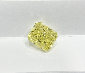 Diamant brillant brillant modifié jaune fantaisie 11.05 carat VS1 qualité de clarté certifié GIA diamants en vrac naturels de l'Inde OEM - Product Image 1