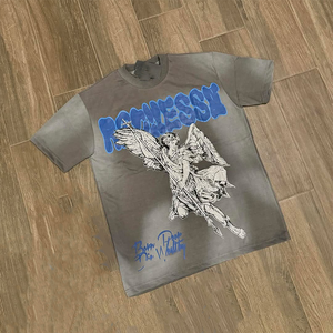 Camisetas con Logotipo de Marca Personalizada para Hombre, Ropa Casual de Algodón, Opciones de Color al por Mayor, Todas las Tallas, Opción de Personalización en Blanco, Gran Venta - Product Image 6