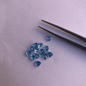 พลอยเทียมสีฟ้าล้านล้านล้านสวิสธรรมชาติขนาด6มม. อัญมณีทรงหลวมผู้ผลิตร้านค้าออนไลน์ในราคาโรงงานตอนนี้ผู้จัดจำหน่ายที่ดีที่สุด - Product Image 3