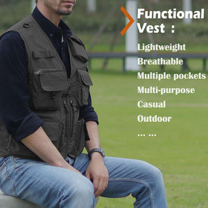 Chaleco de Pesca de Alta Calidad con Servicio Personalizado para Hombre, Diseño Transpirable, Ropa de Secado Rápido, Fabricante de Chalecos de Pesca para Hombre - Product Image 4