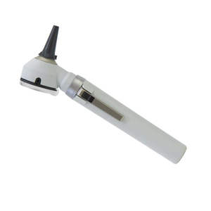 Otoscope professionnel manuel en acier inoxydable pour examen auriculaire, clarté optique améliorée, éclairage stable, durable, portable, classe II - Product Image 1