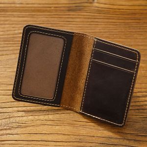 Porte-cartes unisexe en cuir véritable fait main, design attrayant, qualité supérieure, personnalisable, best-seller mondial - Product Image 1