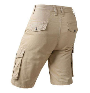 Pantalones cortos Cargo de poliéster 100% de buena calidad para hombre, ropa informal de verano, pantalones cortos con logotipo personalizado y patrón transpirable de secado rápido - Product Image 2