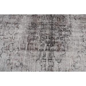 พรมวินเทจขนาด 3.2x6.46 ฟุต พรมตกแต่งสไตล์ตุรกี พรมสีเทา-ดำไล่เฉด - Product Image 5